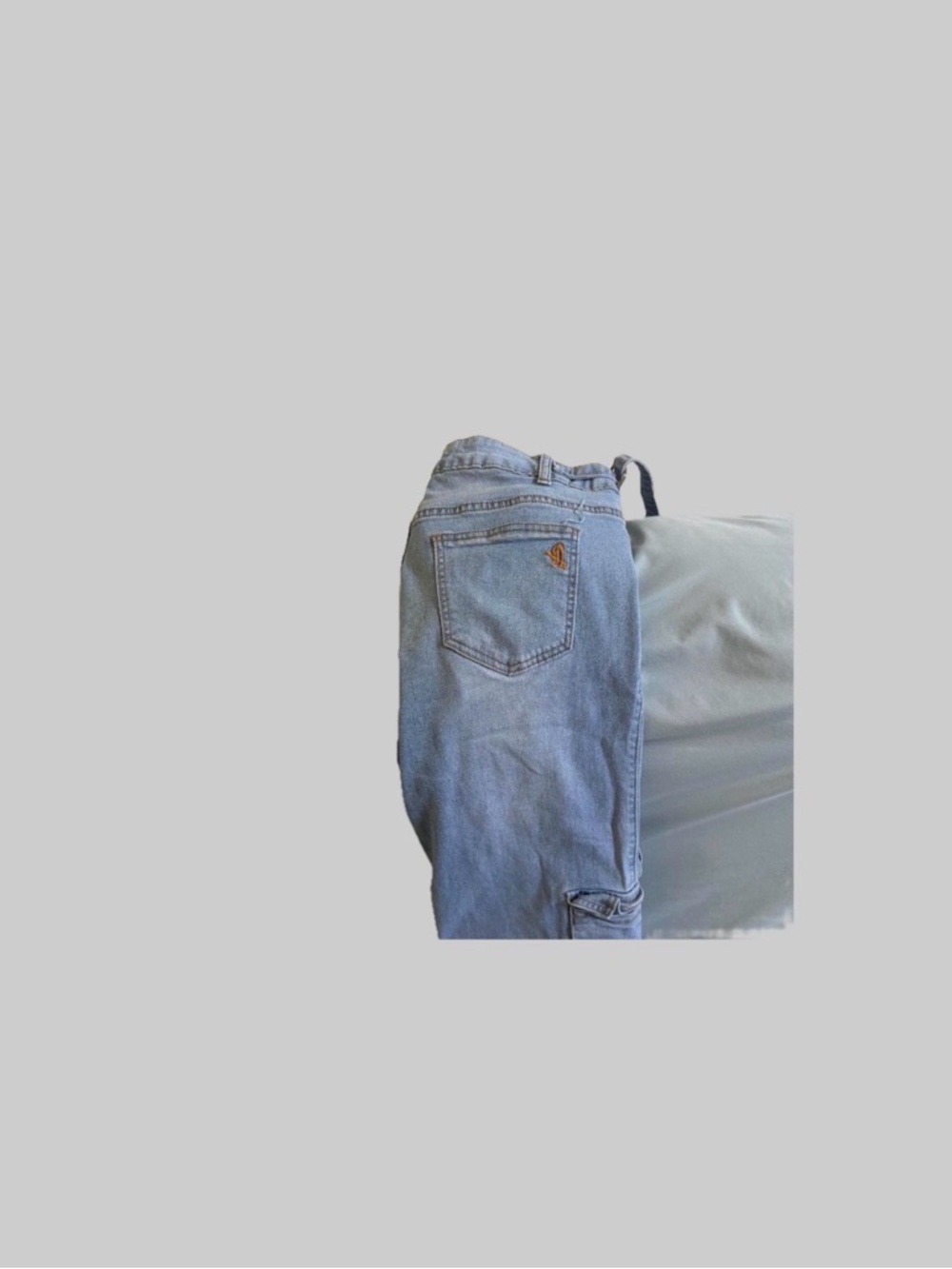 SHEIN Light Blue Wide Leg Women's Jeans